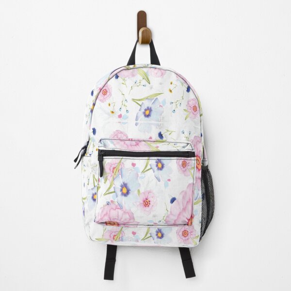 Item preview, Field of Delicate Pink and Blue Daisies designed and sold by Hanlar.