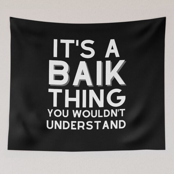 Item preview, Baik - Korean Last Name designed and sold by theKoreanRage.