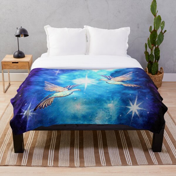 Peace Doves Throw Blanket