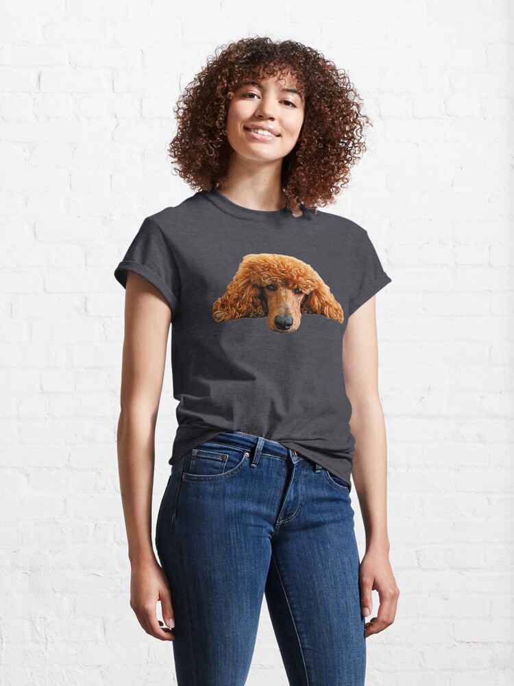 poodle face shirt