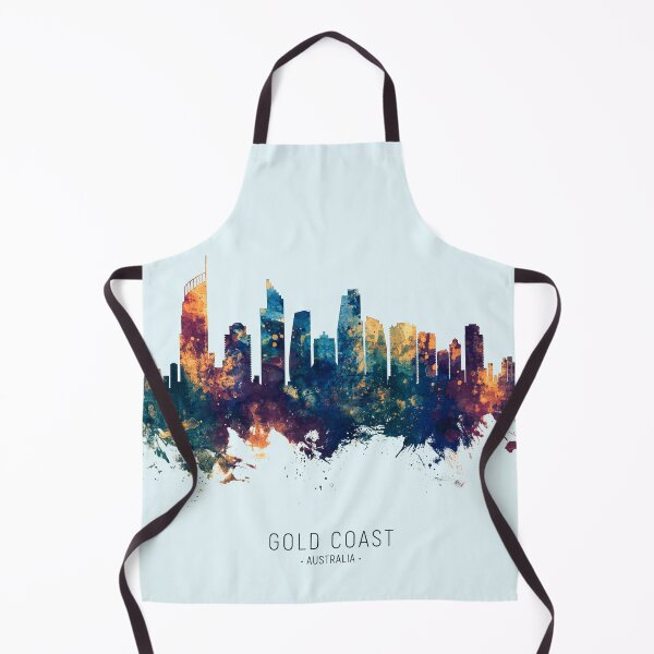 Artikelvorschau, Gold Coast Australia Skyline entworfen und verkauft von ArtPrints.