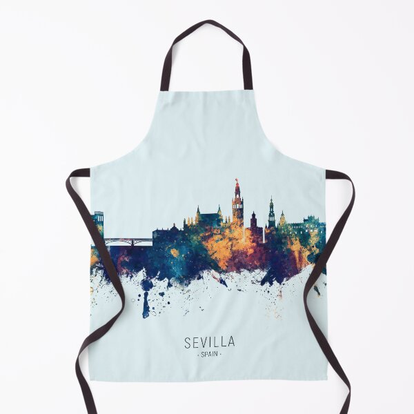 Item preview, Sevilla Spain Skyline designed and sold by ArtPrints.