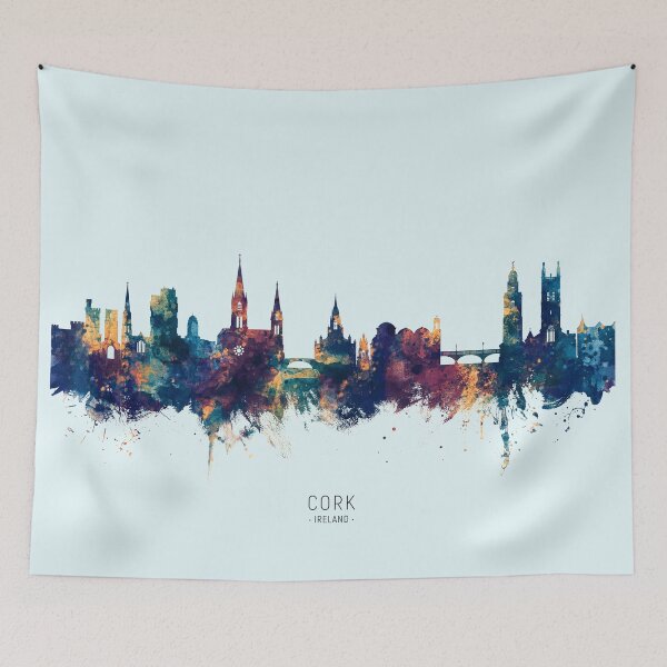 Item preview, Cork Ireland Skyline designed and sold by ArtPrints.