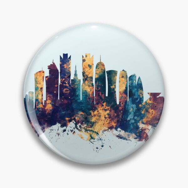 Item preview, Doha Qatar Skyline designed and sold by ArtPrints.