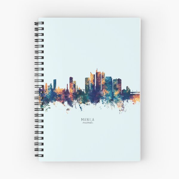 Artikelvorschau, Manila Philippines Skyline entworfen und verkauft von ArtPrints.