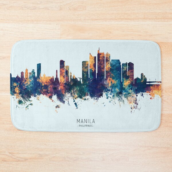 Item preview, Manila Philippines Skyline designed and sold by ArtPrints.