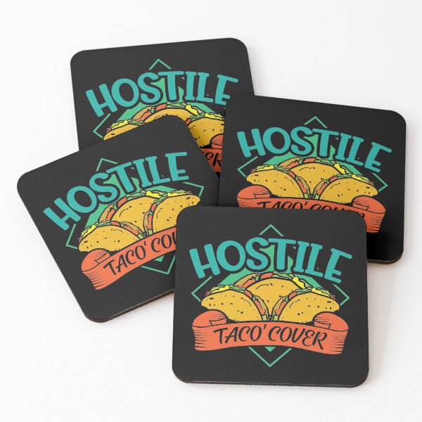 Item preview, Hostile Taco cover designed and sold by Grinover.