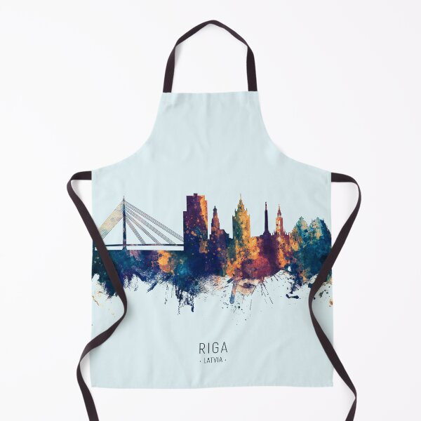 Item preview, Riga Latvia Skyline designed and sold by ArtPrints.