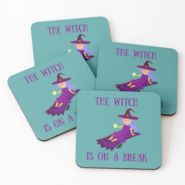 Item preview, Halloween Witch Is on a Break designed and sold by twicetrader.