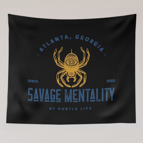 Item preview, Savage Mentality, Spider, Hustle, Hustle Life designed and sold by HustleLife.