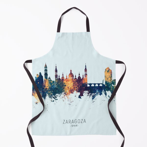 Item preview, Zaragoza Spain Skyline designed and sold by ArtPrints.