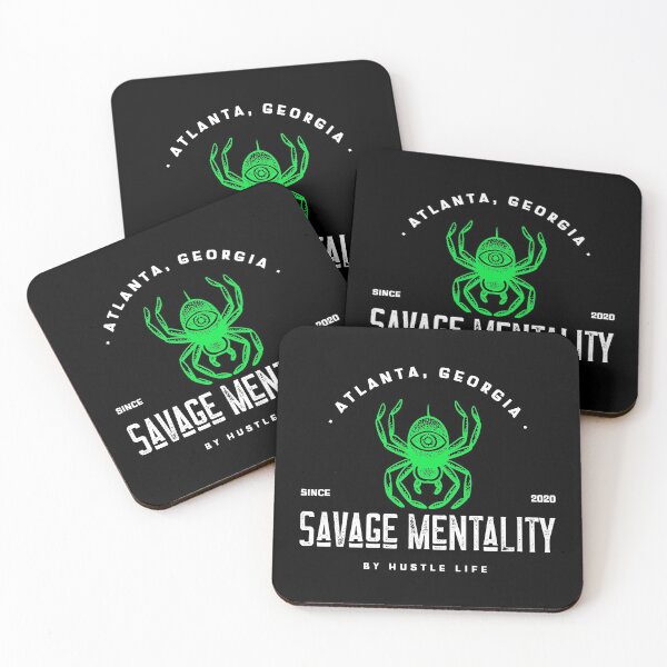 Item preview, Savage Mentality, Green Spider, Hustle, Hustle Life designed and sold by HustleLife.