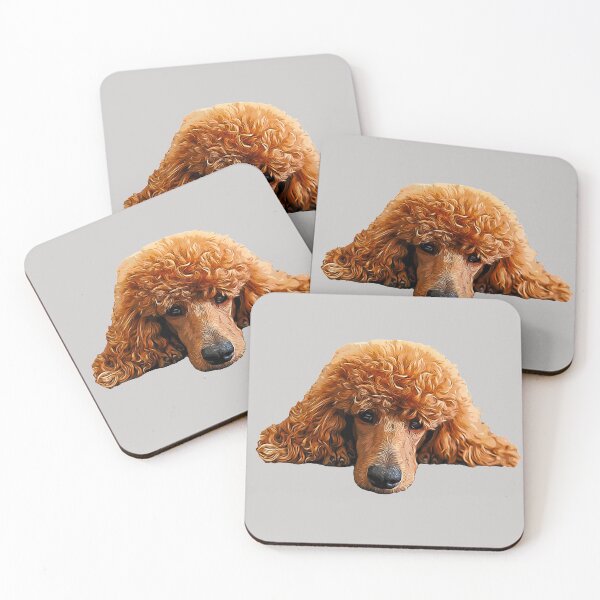 Item preview, Poodle Gorgeous Poodle Face / Head designed and sold by ElegantCat.