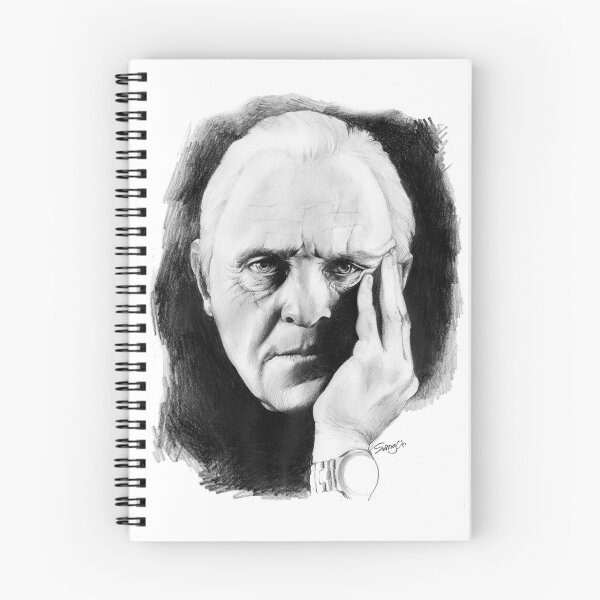 Item preview, Anthony Hopkins in no. 2 Pencil Drawing designed and sold by Sang Oh.