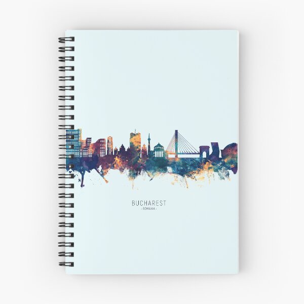 Item preview, Bucharest Romania Skyline designed and sold by ArtPrints.