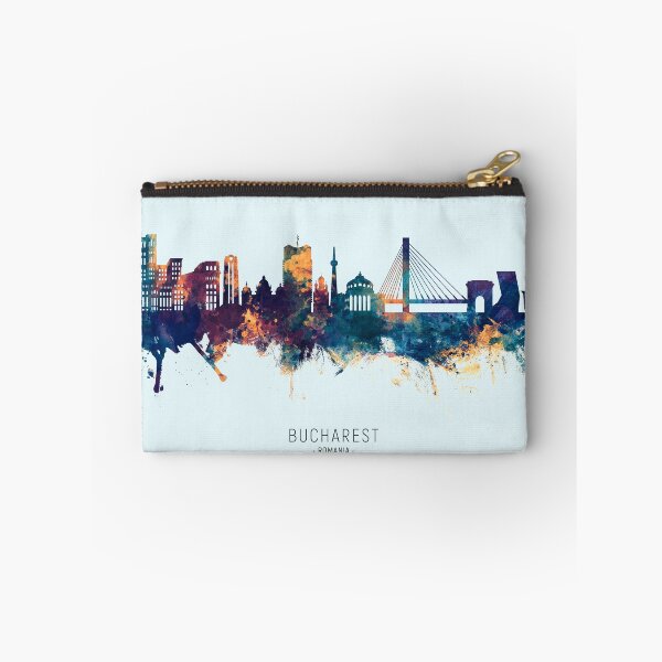 Item preview, Bucharest Romania Skyline designed and sold by ArtPrints.