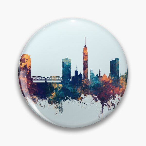 Item preview, Cairo Egypt Skyline designed and sold by ArtPrints.