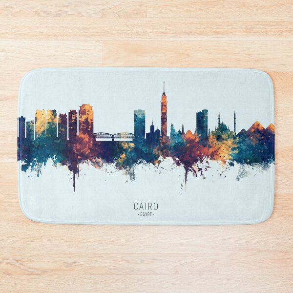 Item preview, Cairo Egypt Skyline designed and sold by ArtPrints.