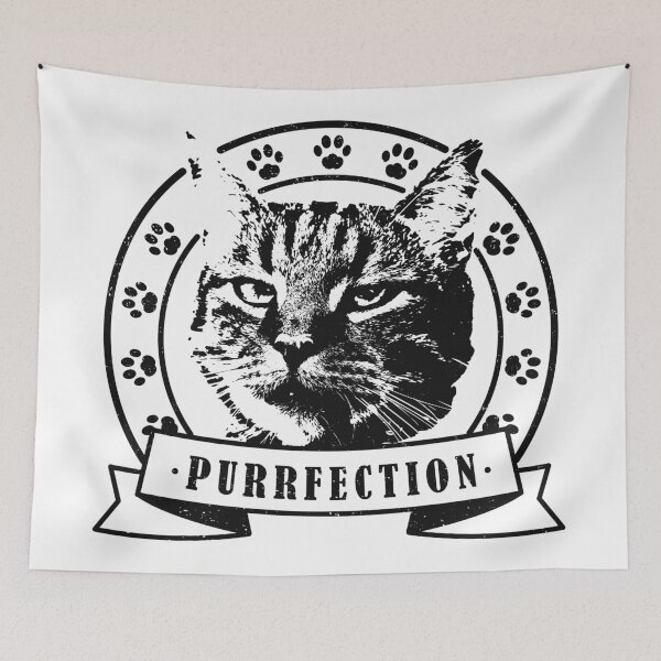 Item preview, Vintage cat purrfection designed and sold by ArtfulTat.