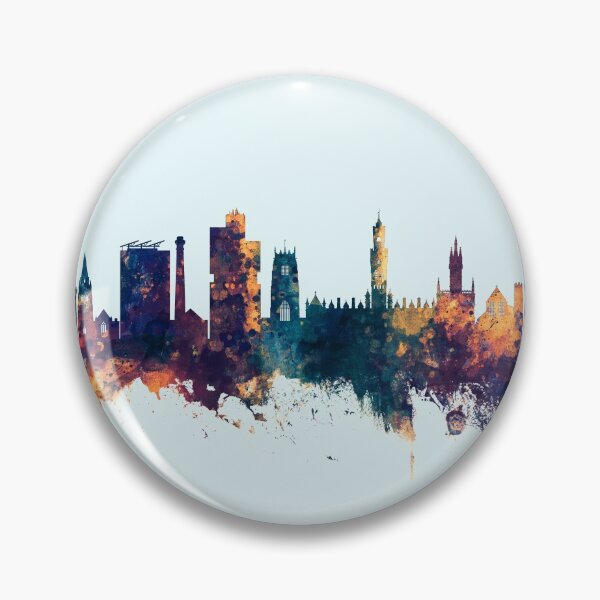 Item preview, Bradford England Skyline designed and sold by ArtPrints.