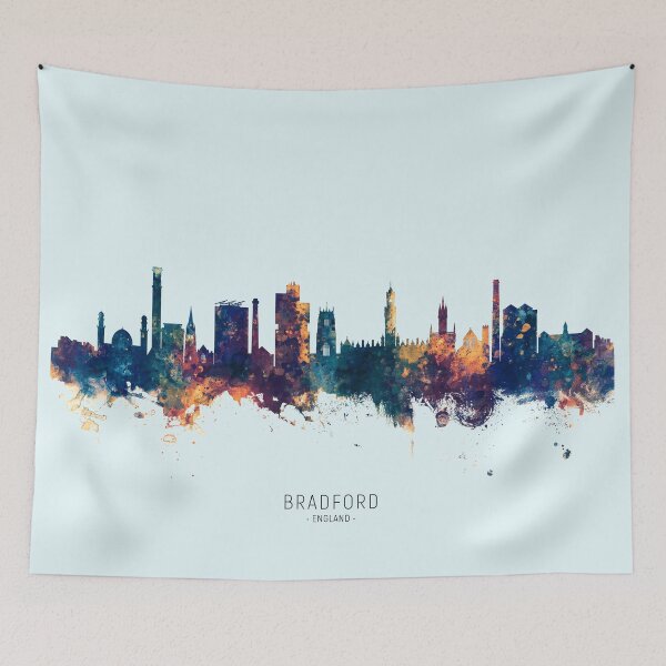 Item preview, Bradford England Skyline designed and sold by ArtPrints.