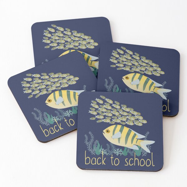 Item preview, Back to school sad fish pun designed and sold by Tefra.