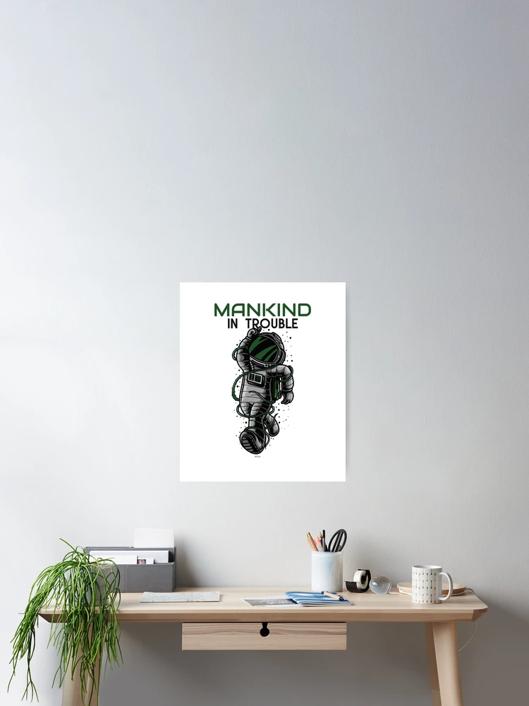Thumbnail 2 of 3, Poster, Mankind designed and sold by RULR.