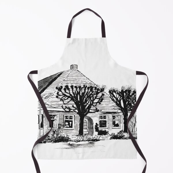 Item preview, Farmhouse with lime trees designed and sold by cuprum.