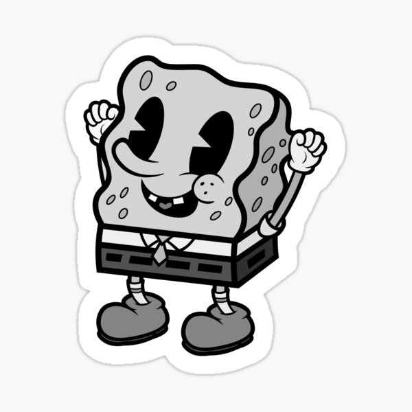 Vintage Spongebob Sticker