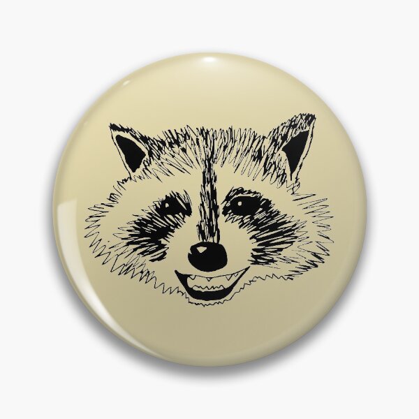 Item preview, Raccoon Scribble designed and sold by bluehair.