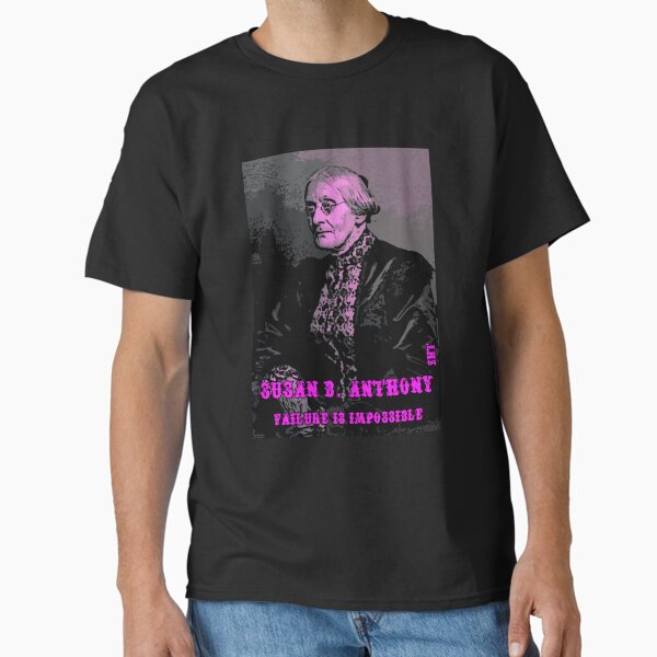 Vista previa del artículo con la obra «susan b anthony citas», diseñado y vendido por ZuluHistoryTees.