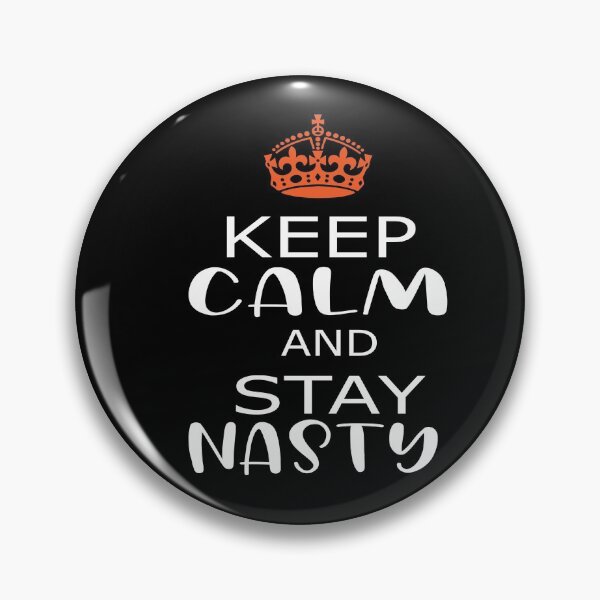 Item preview, Keep Calm And Stay Nasty,keep calm, Nasty Woman Slim Fit T-ShirT designed and sold by alikassi.