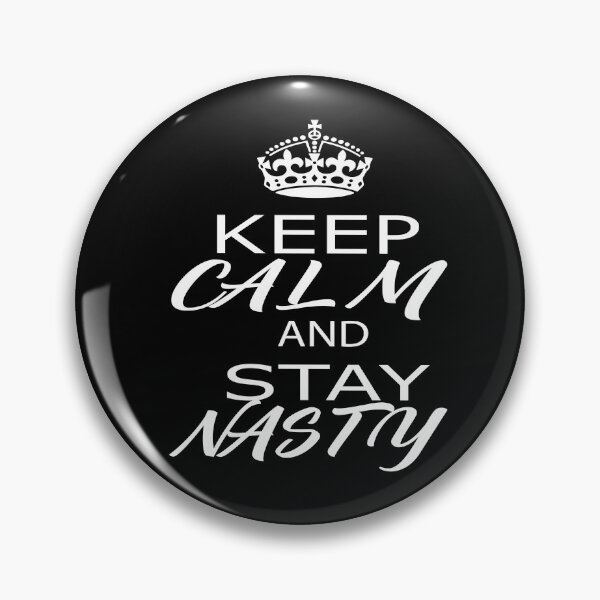 Item preview, Keep Calm And Stay Nasty,keep calm, Nasty Woman Slim Fit T-ShirT designed and sold by alikassi.