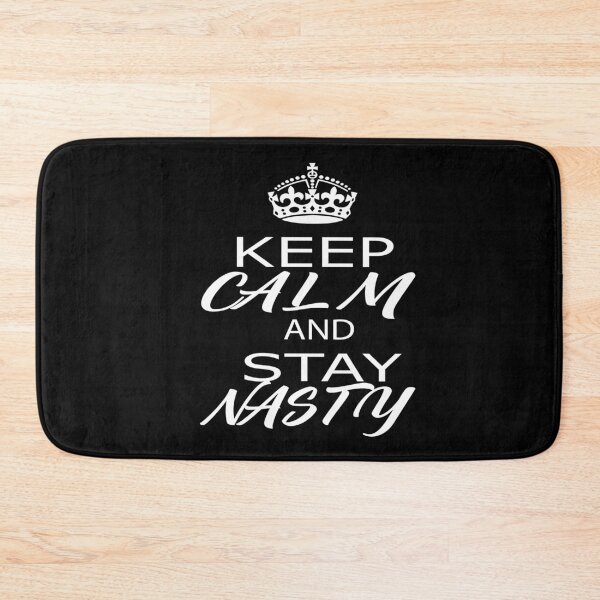 Item preview, Keep Calm And Stay Nasty,keep calm, Nasty Woman Slim Fit T-ShirT designed and sold by alikassi.