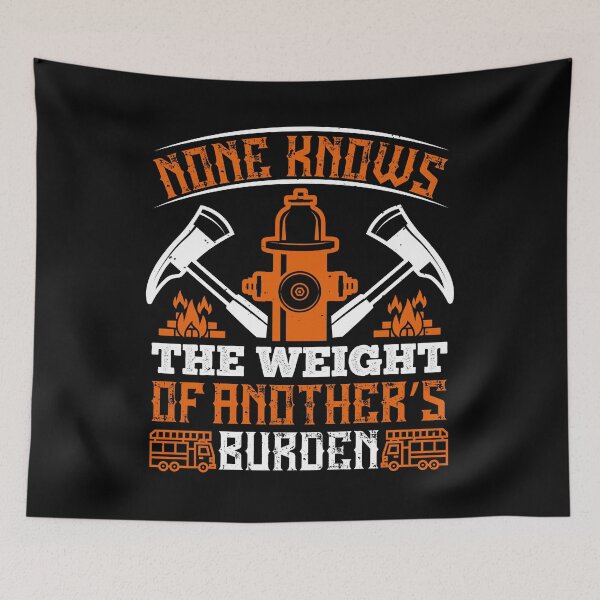 Item preview, None Knows The Weight Of Another’s Burden designed and sold by GoodVibeDesign.