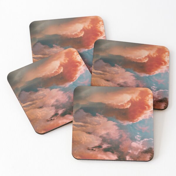 Item preview, Red-Orange-Pink Rolling Cloud Formation designed and sold by Hanlar.