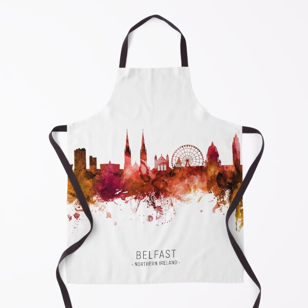 Item preview, Belfast Northern Ireland Skyline designed and sold by ArtPrints.