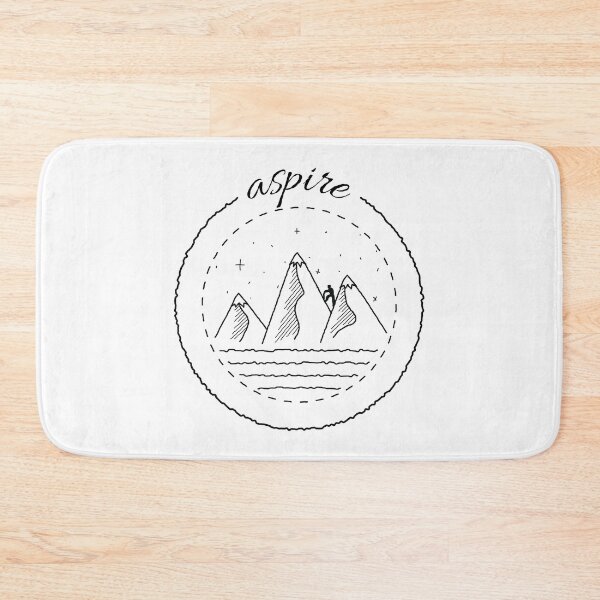 Item preview, Adventurous hiking and mountain climbing aspire  designed and sold by ArtfulTat.