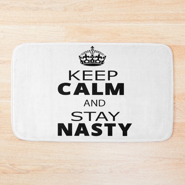 Item preview, Keep Calm And Stay Nasty,keep calm, Nasty Woman Slim Fit T-ShirT designed and sold by alikassi.