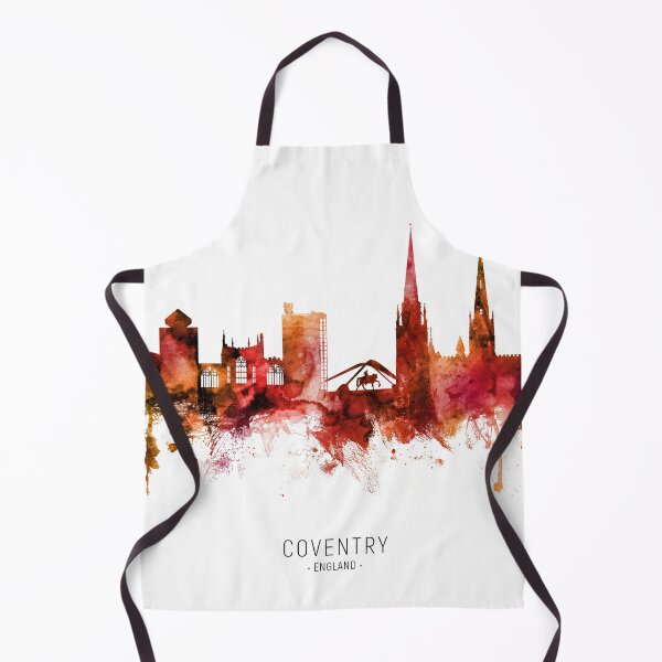 Item preview, Coventry England Skyline designed and sold by ArtPrints.