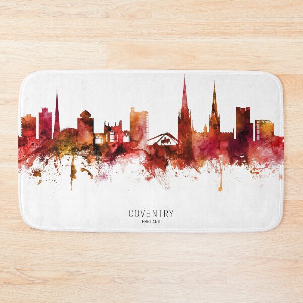 Item preview, Coventry England Skyline designed and sold by ArtPrints.