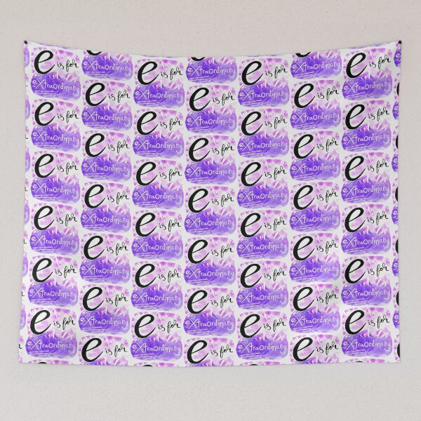 Item preview, E is for Extraordinary: alphabet doodle design  designed and sold by Hannah's  Doodles.