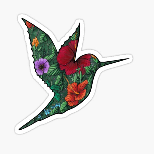 #saveourplanet for the hummingbirds Sticker
