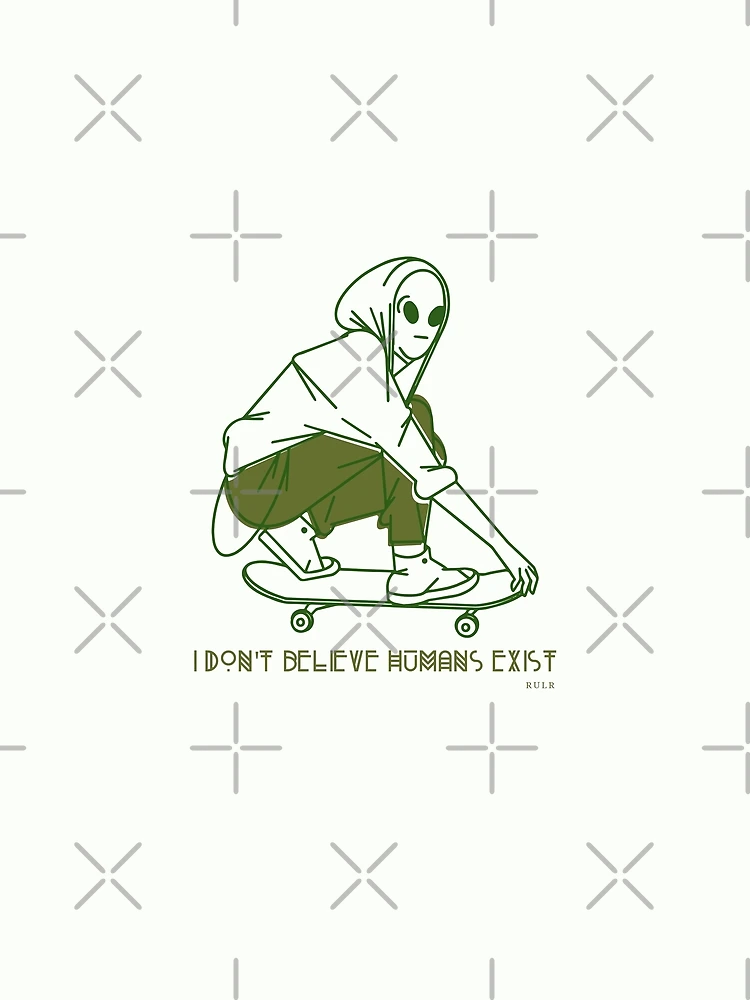 Thumbnail 3 of 3, Scarf, Humans? designed and sold by RULR.
