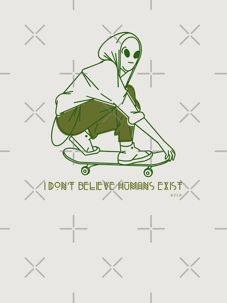 Thumbnail 6 of 6, Premium Oversized Hoodie, Humans? designed and sold by RULR.