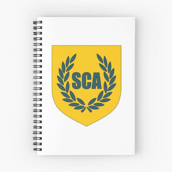 Item preview, SCA web logo gold blue designed and sold by BIPOCreenactors.
