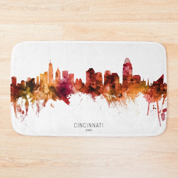 Item preview, Cincinnati Ohio Skyline designed and sold by ArtPrints.