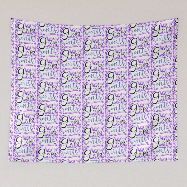 Item preview, G is for Gentle: alphabet doodle design  designed and sold by Hannah's  Doodles.
