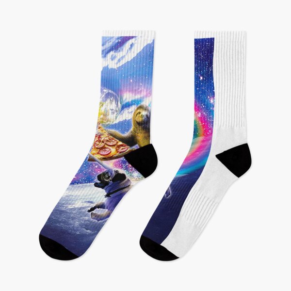 Item preview, Space Pizza Sloth On Pug Unicorn designed and sold by SkylerJHill.
