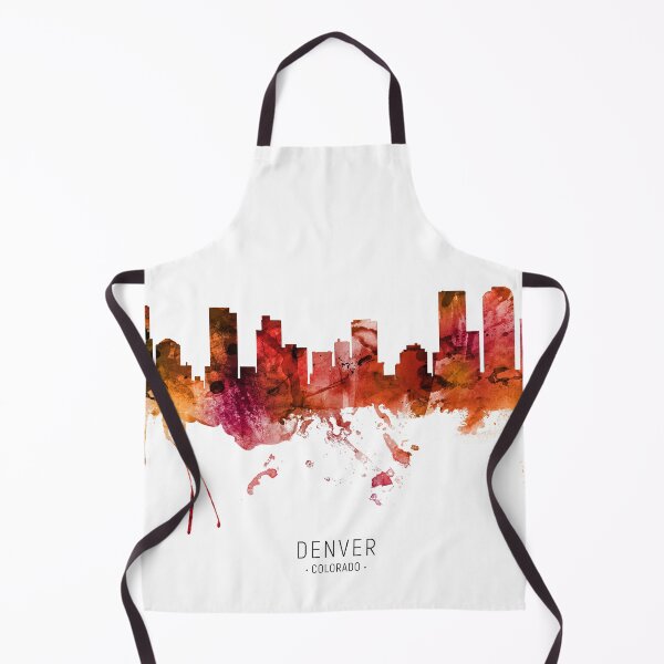 Aperçu de l'œuvre Denver Colorado Skyline créée et vendue par ArtPrints.